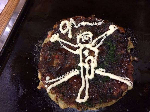 おかる,大阪,お好み焼き,マヨネーズ
