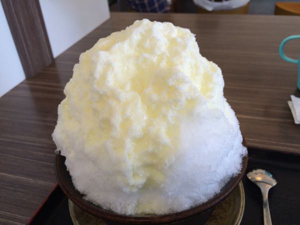 ぶっかけうどん,ふるいち,かき氷,ミニ天丼