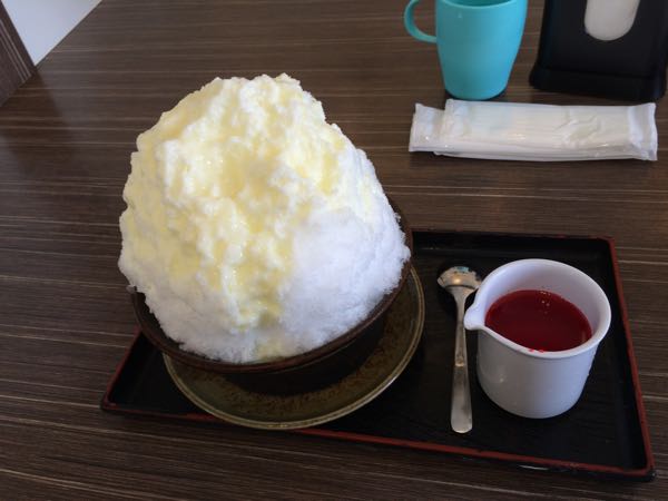 ぶっかけうどん,ふるいち,かき氷,ミニ天丼
