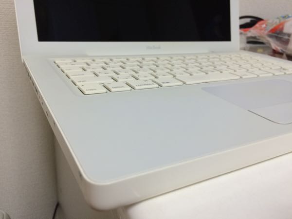 MacBook,汚れ,掃除,重曹