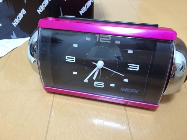 RAIDEN,目覚まし時計,アラーム,大音量,通販