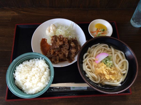 つるや,カルビ焼肉,うどん定食,津山,岡山県北,弁当