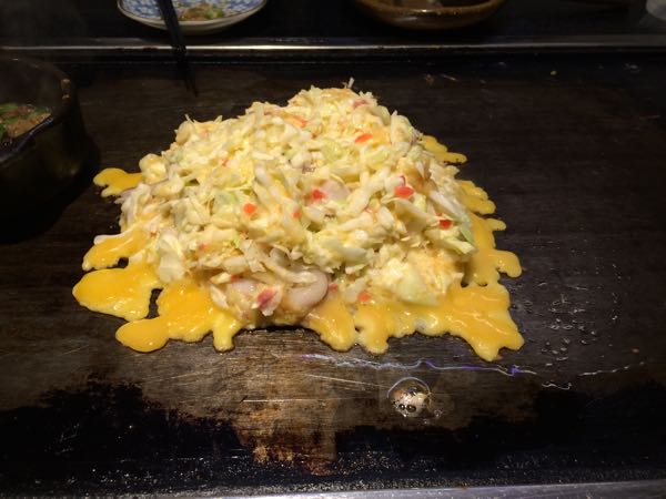 味乃家,味乃家ミックス,広島焼き,牛すじ煮込み,大阪,難波