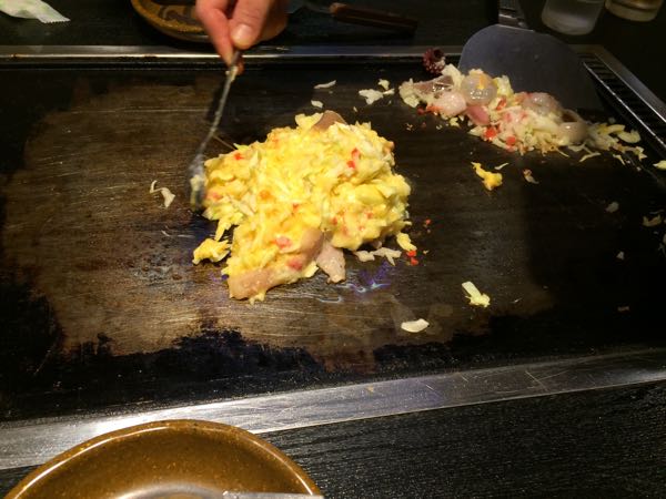 味乃家,味乃家ミックス,広島焼き,牛すじ煮込み,大阪,難波