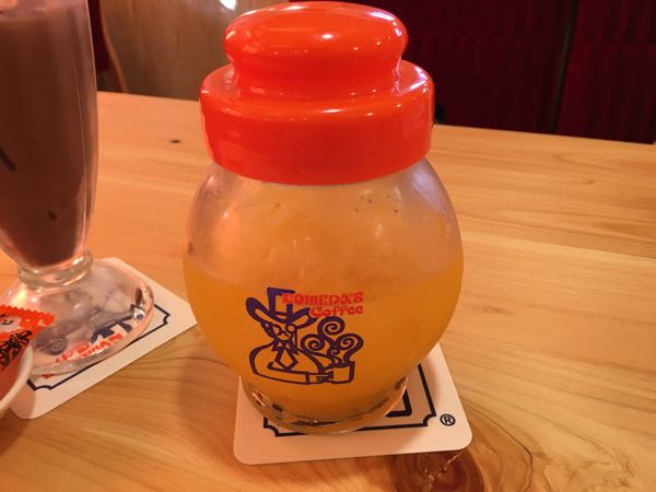 コメダ珈琲,岡山大福店,アイスココア,サマージュース