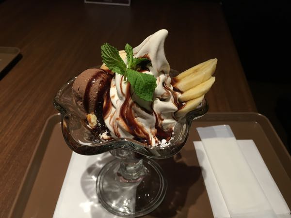 サンマルクカフェ,プレミアムココア,チョコレートパフェ,岡山