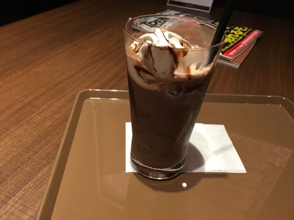 サンマルクカフェ,プレミアムココア,チョコレートパフェ,岡山