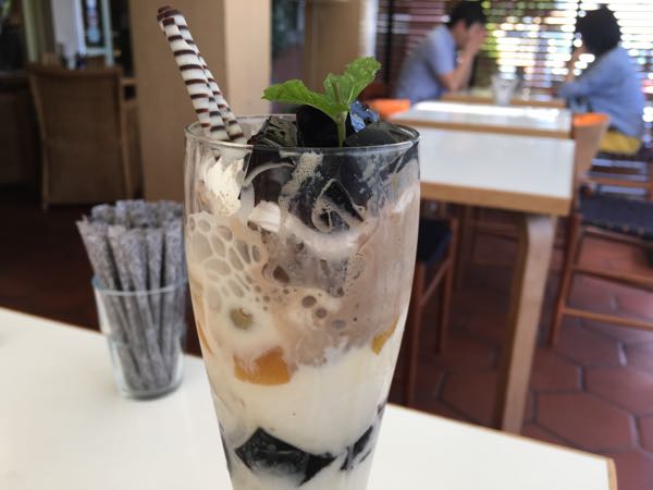 オリーブ,岡山,カフェ,コーヒーゼリーカフェ,抹茶パフェ